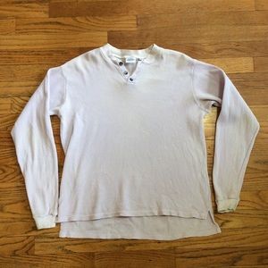 Cotton Caboodle Henley Waffle Shirt